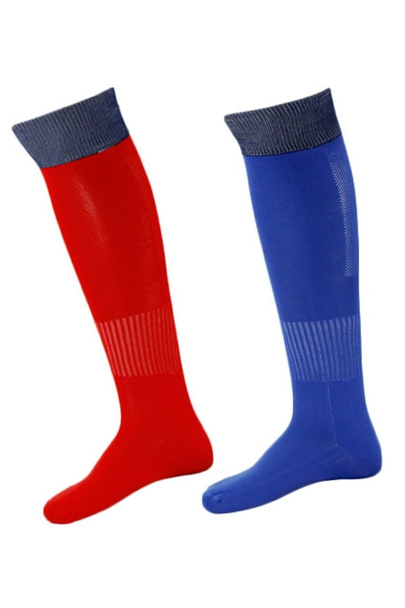 Unisex Youth 1 Pair Athletic Knee High All Sports Socks M Blue