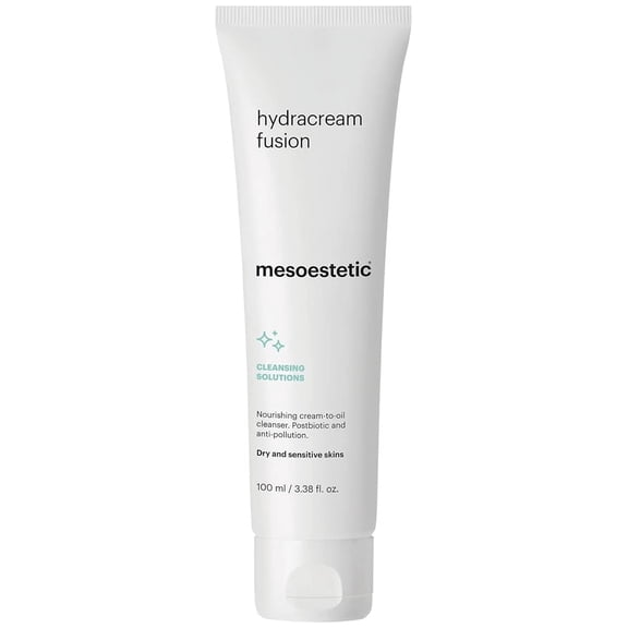 Mesoestetic Hydra-Cream Fusion Cleansing Hydrating Gentle Face Cleanser, Daily Facial Cleanser with Squalane and Glycerin
