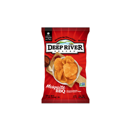 Mesquite BBQ Kettle Chips, 2oz, 24 Ct