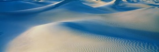 Mesquite Flats Death Valley National Park CA USA Canvas Art - Panoramic Images (36 x 12)