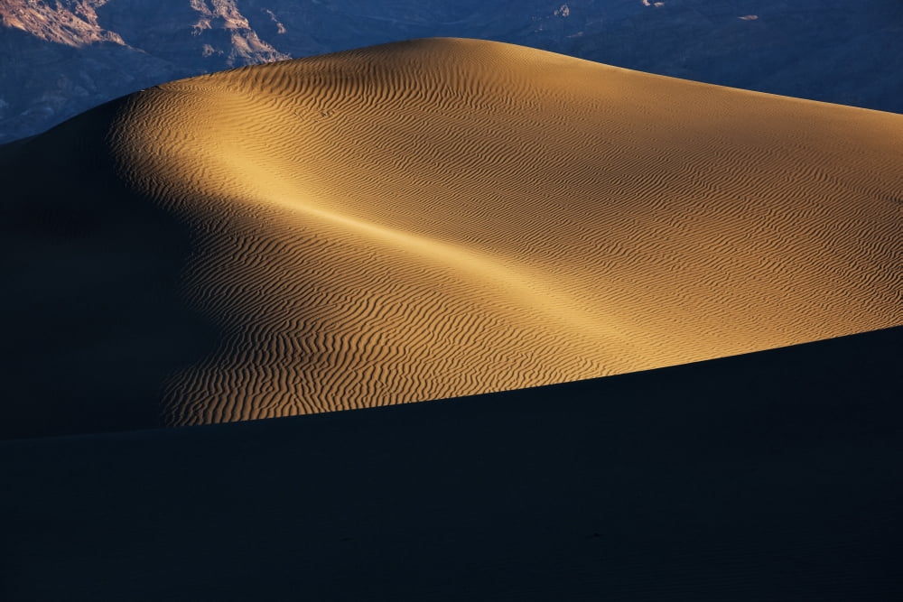 Mesquite Sand Dunes Death Valley National Park California Canvas Art - Robert Postma Design Pics (17 x 11)