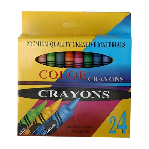 Mess-Free Crayons Hand Box Anti-Stain Grip Oil Painting Sticks Non-Toxic Art Supplies Set Freehand Painting Tools Craft Kit Creative Graffiti Set(24-color)