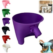 Mess-Free Flour Funnel for KitchenAid Stand Mixer - Anti-Spill Easy-Pour Attachment, Fits 4.5-5 Qt Tilt-Head Models (Compatible with Artisan Ksm150), Easy Clean Accessory for Baking & Cooking Prep