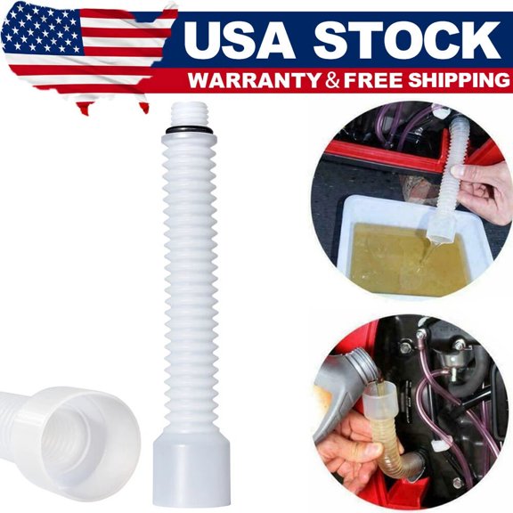 Mess Free Oil Change Funnel Tube Flexible Pipe for Honda Generator