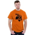 thumbnail image 1 of Mess With Bull Get the Rider Southern Men's Big & Tall Crewneck Graphic Tee Brisco Brands 5X, 1 of 4