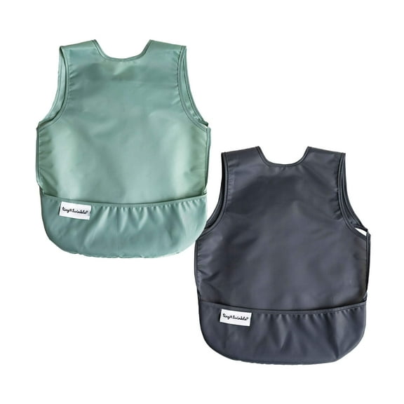 Tiny Twinkle Mess-Proof Apron Waterproof Food Bibs | Baby & Toddler | Multi-Pack Sets