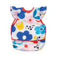 thumbnail image 1 of Tiny Twinkle Mess Proof Baby Bib - Waterproof Baby Apron - Great Travel Bib for Baby Eating - Baby Food Bib Large 2-4 Years Modern Floral, 1 of 10
