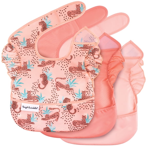 Mess-Proof Easy Waterproof Food Bibs Multi-Pack Sets | Baby  Toddler- PFAS, PVC, BPA, Phthalate Free