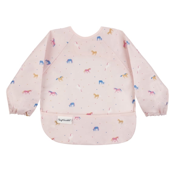 Tiny Twinkle Mess-Proof Long Sleeve Waterproof Feeding Bibs | Babies & Toddlers