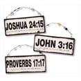 thumbnail image 1 of Carson Home Accents 134155 Message Bars With Wire Hanger And Scripture 7 x 3, 1 of 1