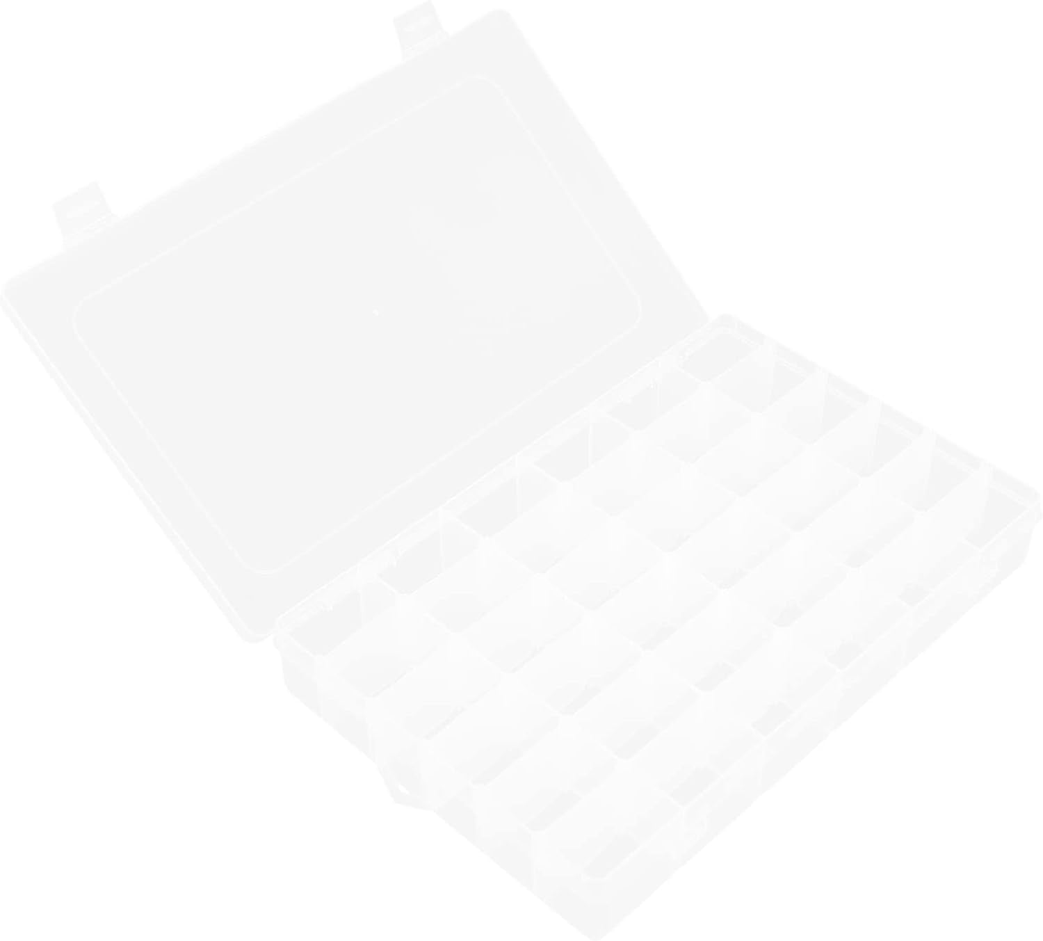 Message Board Letters Plastic Compartment Container Earring Organizer