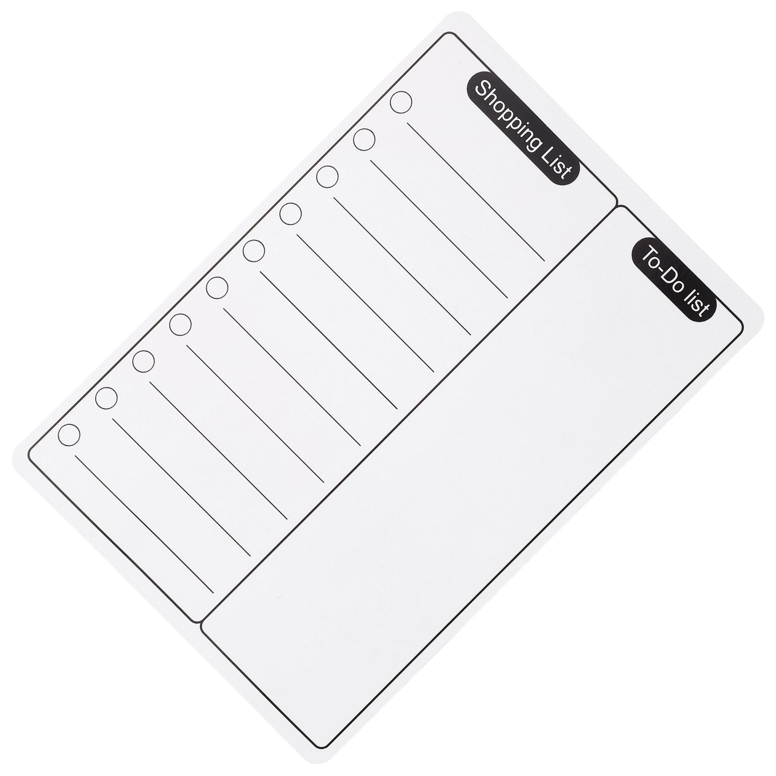 Message Board Note Pads Lists White for Refrigerator Fridge