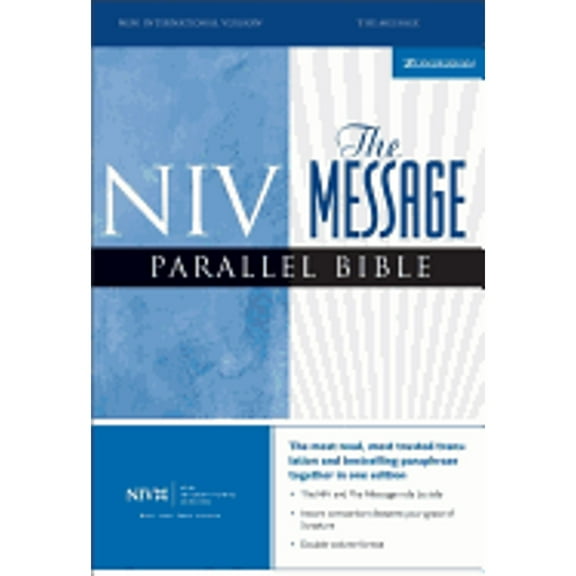Pre-Owned NIV/The Message Parallel Bible (New International Version) (Hardcover) 0310928893 9780310928898