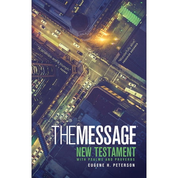 Message Personal New Testament with Psalms and Proverbs-MS Numbered