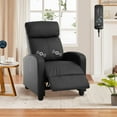 thumbnail image 1 of CL.HPAHKL Recliner Chair, Adult High-Density Sponge Cushion and PU Leather Reclining Chair for Living Room, Bedroom, Home Office, 1 of 7