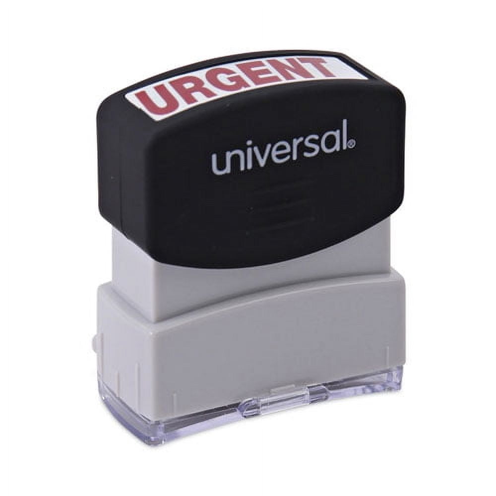 Message Stamp, Urgent, Pre-Inked One-Color, Red | Bundle of 10 Each
