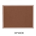thumbnail image 1 of Message Wood Board Decorative Board With Frame Cork Board Message Board Household Photo Wall Background Board, 1 of 6