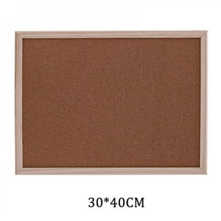 1PCS Self-adhesive Cork Board Wooden Bulletin Board Message Board Photo  Wall DecorationPin Board-Decoration for Pictures, Photos, Notes, Goals,  Drawing, Painting 