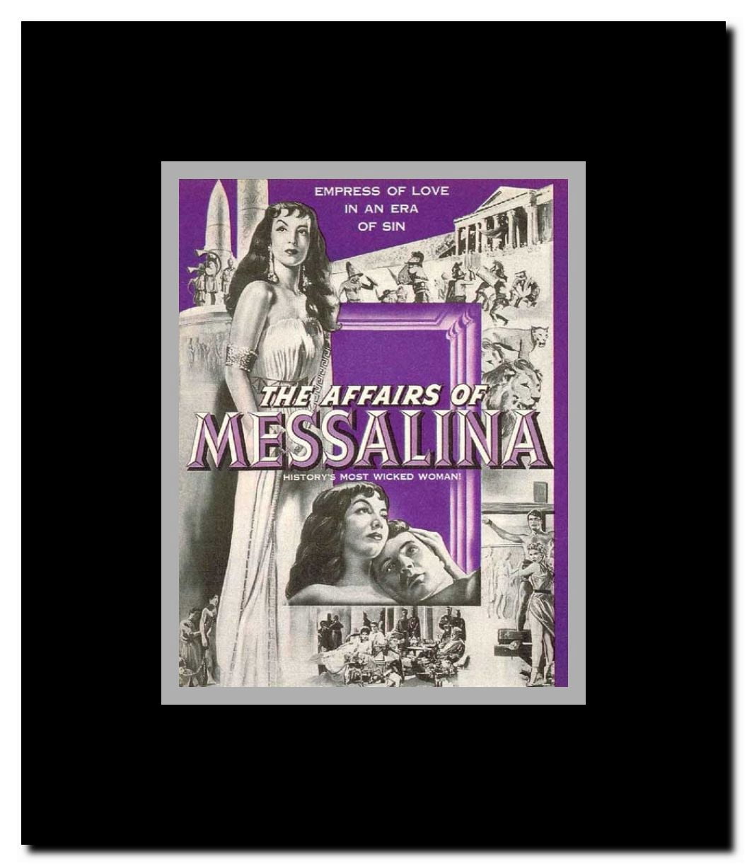 Messalina Framed Movie Poster