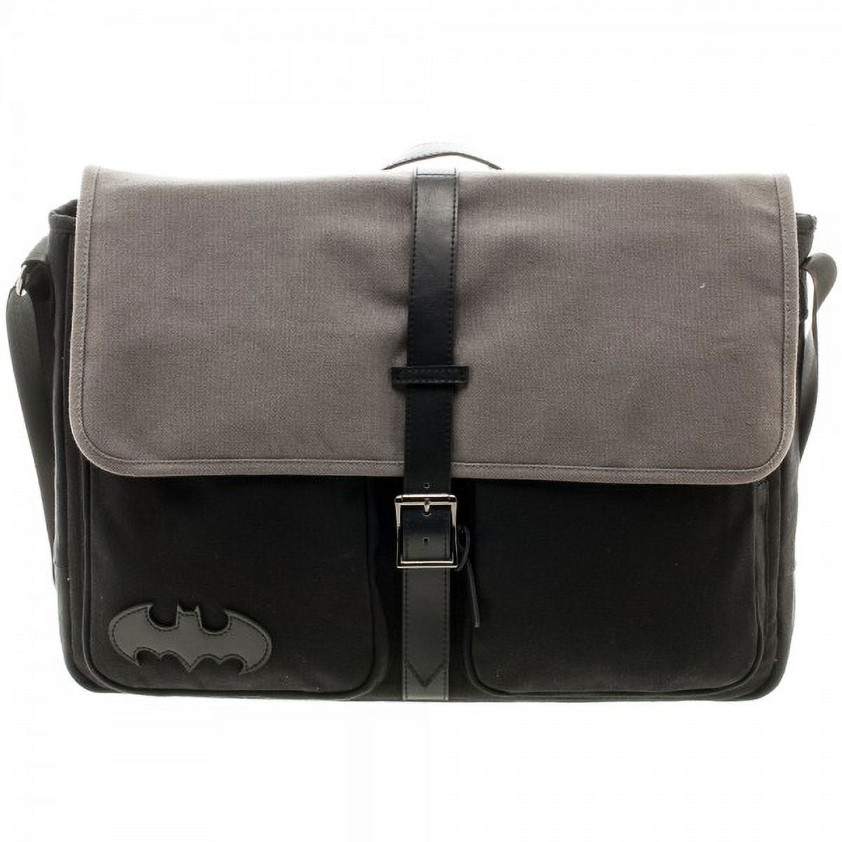 Messenger Bag Batman Black Canvas New Toys mb3h5qbtm Walmart