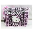 thumbnail image 1 of Messenger Bag - Hello Kitty - Black Box Checker New School Book Bag 82351, 1 of 3