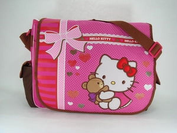 Messenger Bag - Hello Kitty - Super Sweet New School Book Bag Boys ...