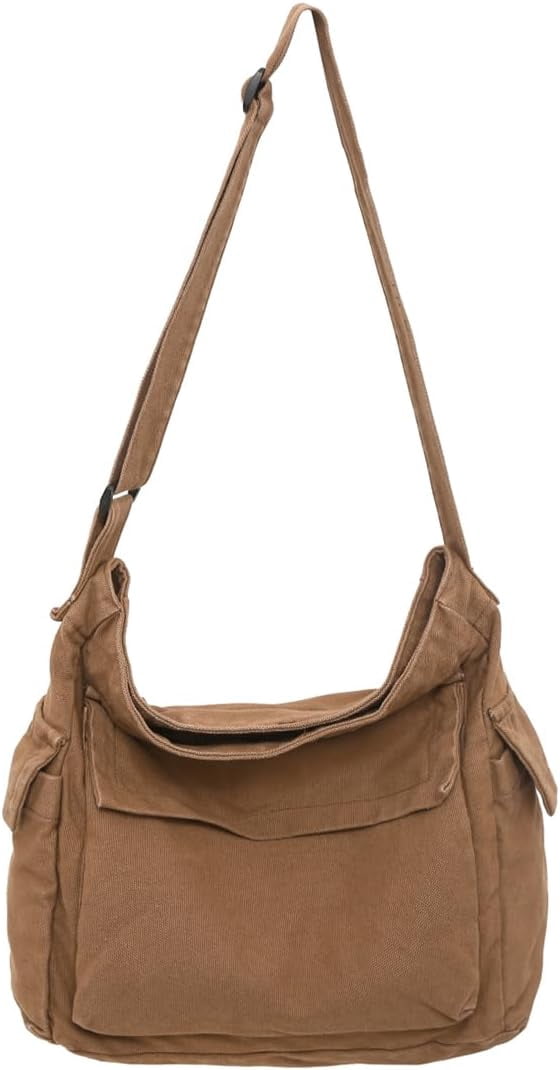 Messenger Bag Hobo Crossbody Bags for Women Canvas Bag Crossbody Tote Bag Shoulder Bag