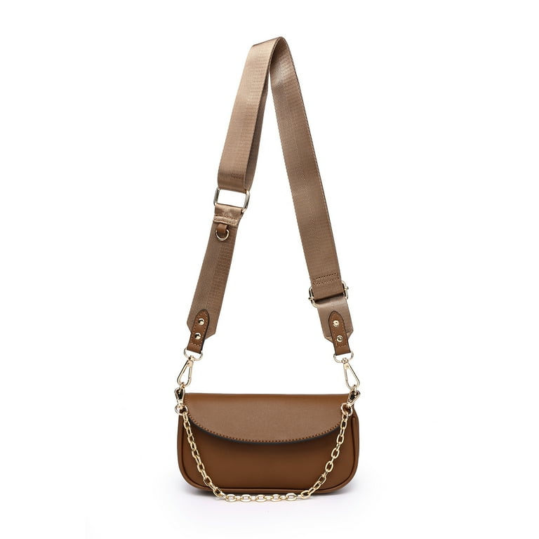 Messenger Crossbody Bags for Women Shoulder Bag with Mini Coin