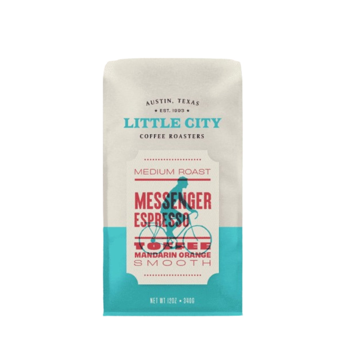 Messenger Espresso - Roasted by Little City Coffee Roasters - Whole Bean Coffee - 5lb Bag