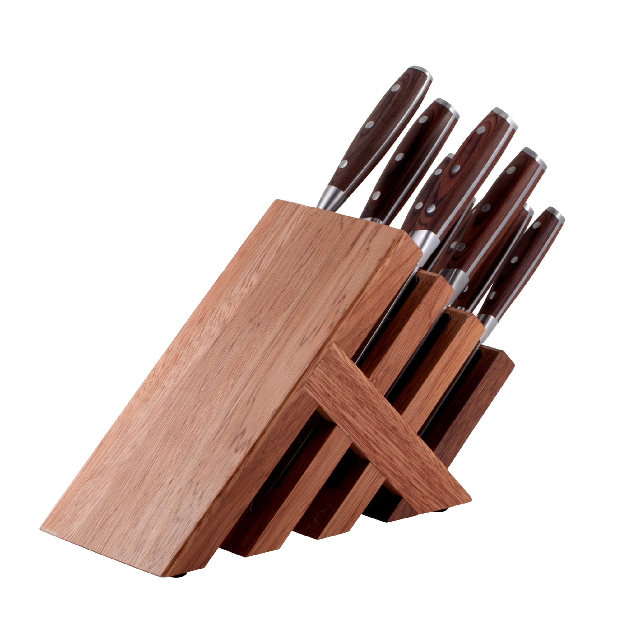 Messermeister Avanta 10-Piece Pakkawood Knife Block Set