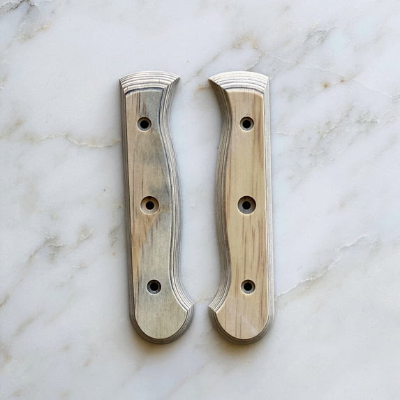 Messermeister Custom Mod Repurposed Wood Handle Set, Small, Driftwood