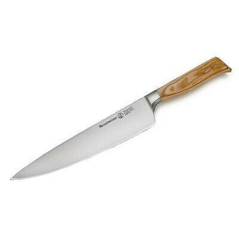 Messermeister Oliva Elite 10 Stealth Chef's / Cooks Knife w/ Olive Wood  Handle