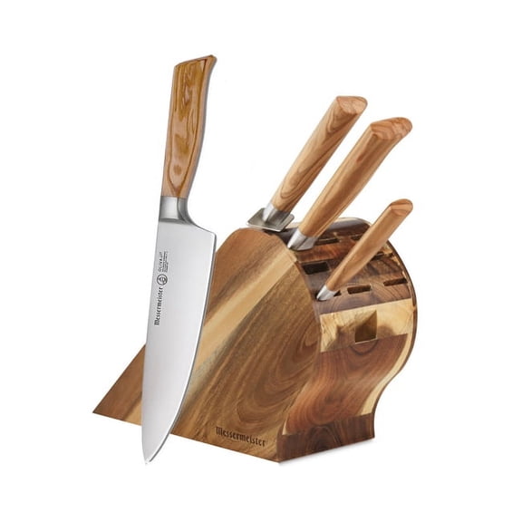 Messermeister Oliva Elite Next Level 5 Piece Knife Block Set