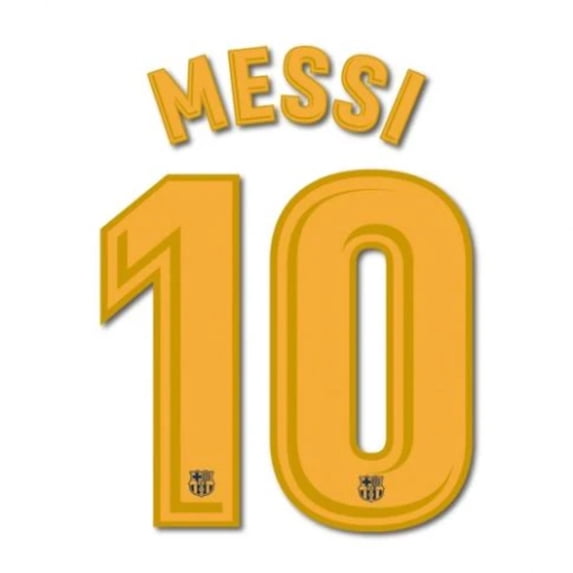 Messi # 10 FC Barcelona 18/19 Home Nameset
