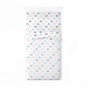 Messi Kids 3 Piece White Bed Sheet Set, Twin