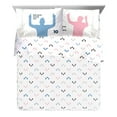 thumbnail image 1 of Messi Kids 4 Piece White Bed Sheet Set, Full, 1 of 10