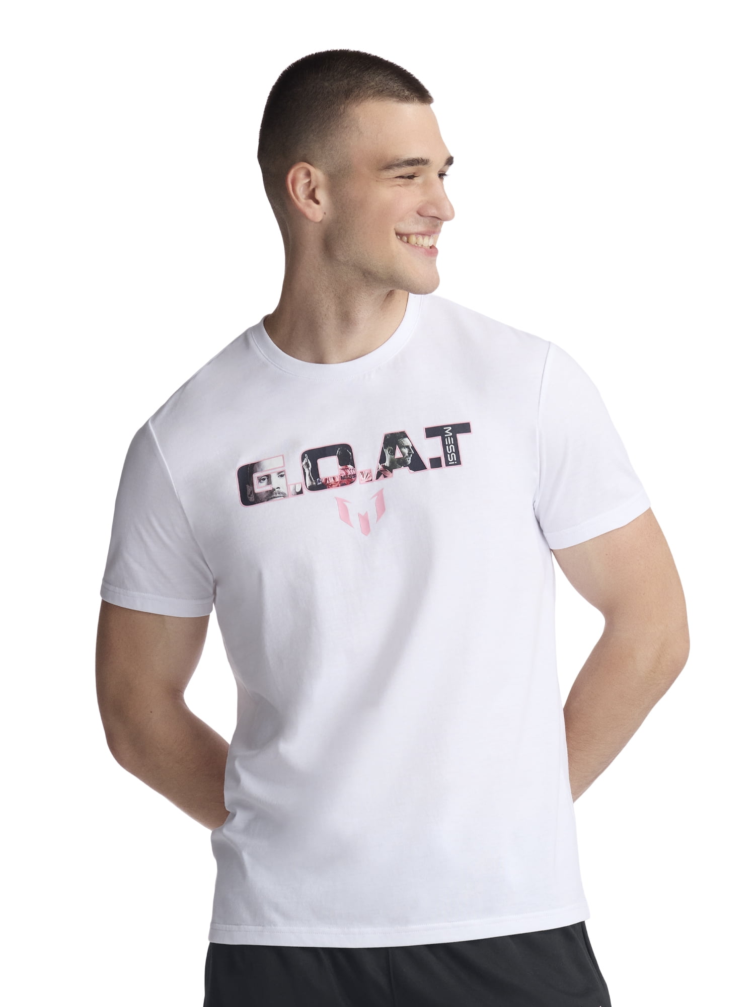 Messi Adult Unisex Short Sleeve Graphic T-Shirt, Sizes XS-3XL