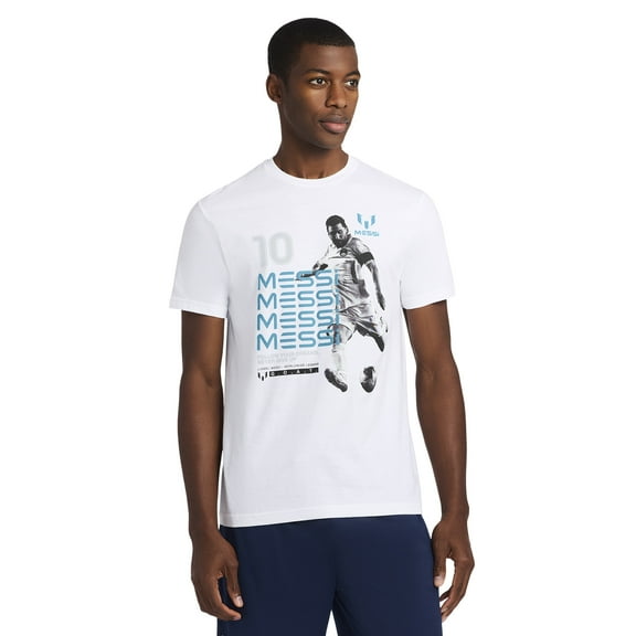 Messi All-Gender Lionel Messi Graphic Tee Shirt, Men's Sizes XS-5XL
