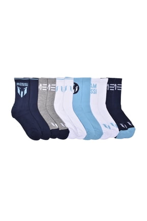 Boys Crew Sock, 6-Pack, Size S-L