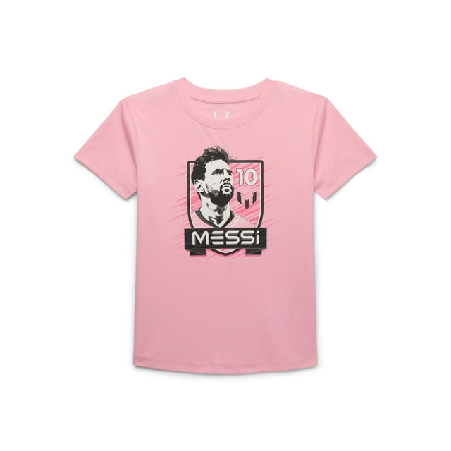 Messi Boys' Graphic Active Tee with Short Sleeves, Sizes 4-16