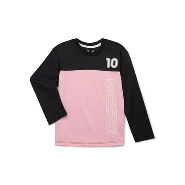 Messi Boys Jersey with Long Sleeves, Sizes 4-16