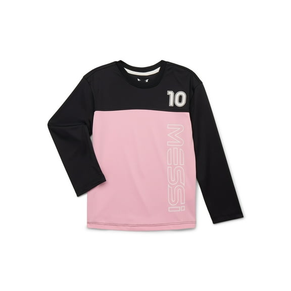 Messi Boys Jersey with Long Sleeves, Sizes 4-16