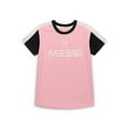 thumbnail image 1 of Messi Boys Short Sleeve Lifestyle Jersey T-Shirt, Sizes 4-16, 1 of 3