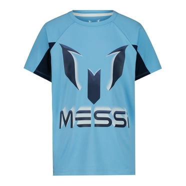 Messi Boys Short Sleeve Lifestyle Jersey T-Shirt, Sizes 4-16