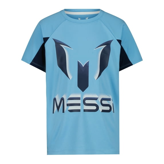 Messi Boys Short Sleeve Lifestyle Jersey T-Shirt, Sizes 4-16