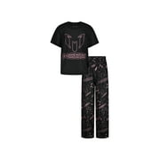 Messi Boys Short Sleeve and Pant Pajama Set, Sizes XS- L