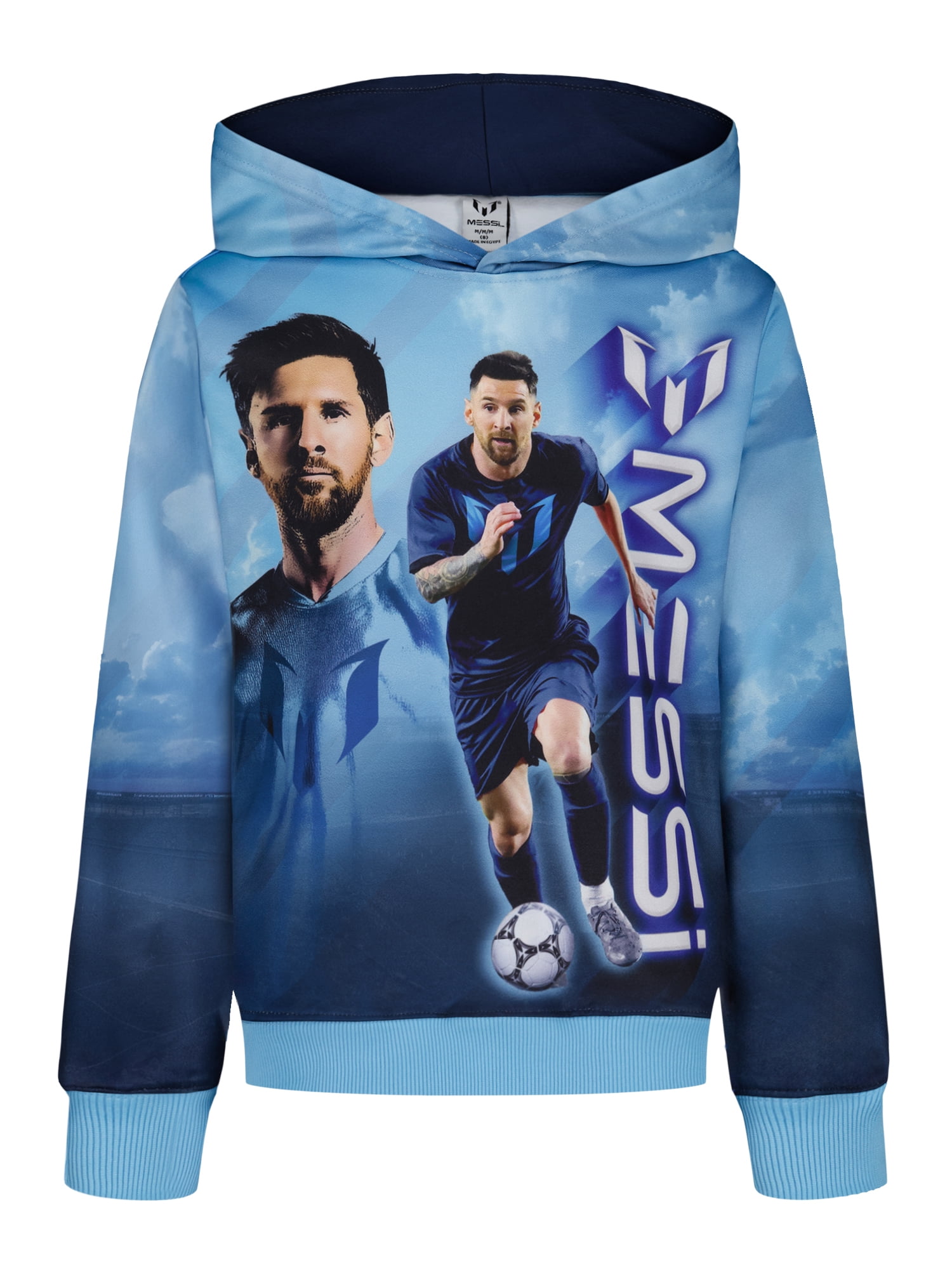 Messi Boys Sublimated Hoodie, Sizes 4-16