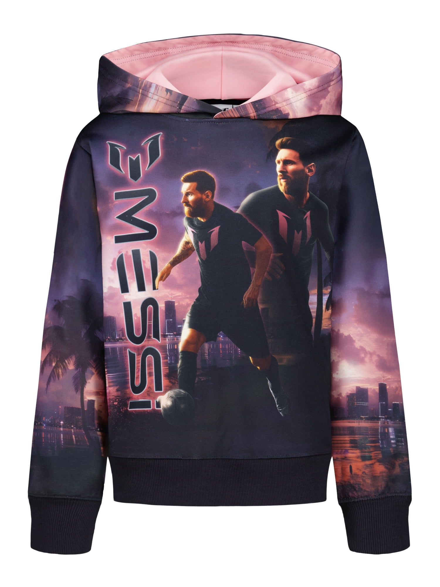 Messi Boys Sublimated Hoodie, Sizes 4-16