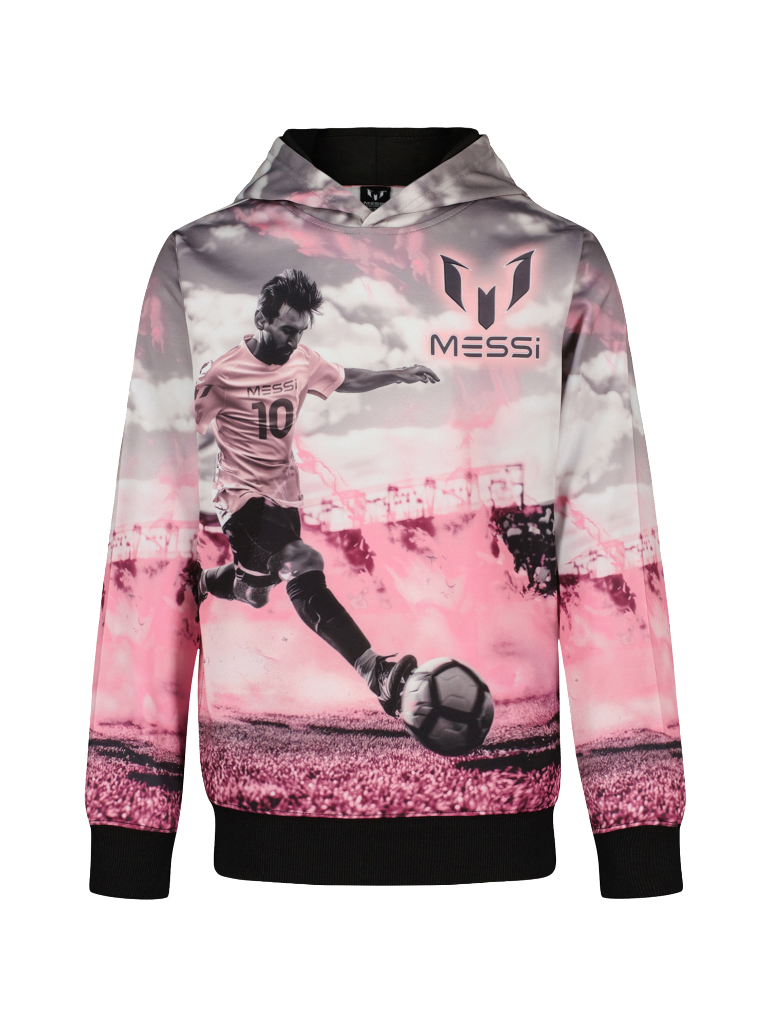 Messi Boys Sublimated Hooded Sweatshirt, Sizes 8-18