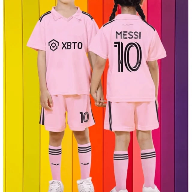 Messi Children Jersey, Lionel Messi T-Shirt, Miami Messi Tops, Miami
